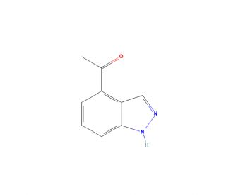4-Acetyl-1H-indazole (CAS 1159511-21-3) - chemical structure image