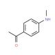 4-Acetyl-N-methylaniline (CAS 17687-47-7) - chemical structure image