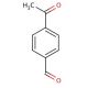 4-Acetylbenzaldehyde (CAS 3457-45-2) - chemical structure image