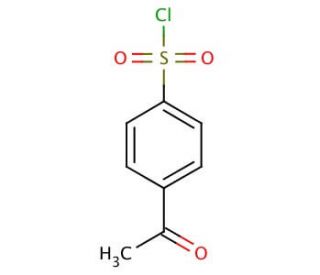 4-Acetylbenzenesulfonyl chloride (CAS 1788-10-9) - chemical structure image