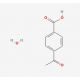 4-acetylbenzoic acid hydrate - chemical structure image