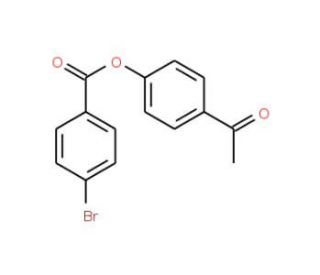 4-acetylphenyl 4-bromobenzoate - chemical structure image