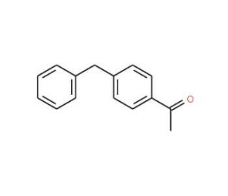 4-(Acetylphenyl)phenylmethane (CAS 782-92-3) - chemical structure image
