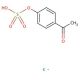 4-Acetylphenyl sulfate potassium salt (CAS 38533-41-4) - chemical structure image