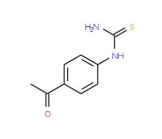 (4-Acetylphenyl)thiourea (CAS 71680-92-7) - chemical structure image