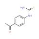 (4-Acetylphenyl)thiourea (CAS 71680-92-7) - chemical structure image