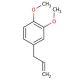 4-Allyl-1,2-dimethoxybenzene (CAS 93-15-2) - chemical structure image