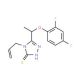 4-Allyl-5-[1-(2,4-difluorophenoxy)ethyl]-4H-1,2,4-triazole-3-thiol - chemical structure image