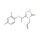 4-Allyl-5-[1-(2,4-dimethylphenoxy)ethyl]-4H-1,2,4-triazole-3-thiol - chemical structure image