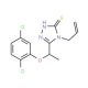 4-Allyl-5-[1-(2,5-dichlorophenoxy)ethyl]-4H-1,2,4-triazole-3-thiol - chemical structure image