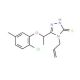 4-Allyl-5-[1-(2-chloro-5-methylphenoxy)ethyl]-4H-1,2,4-triazole-3-thiol - chemical structure image