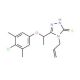 4-Allyl-5-[1-(4-chloro-3,5-dimethylphenoxy)ethyl]-4H-1,2,4-triazole-3-thiol - chemical structure image
