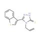 4-Allyl-5-(1-benzothien-3-yl)-4H-1,2,4-triazole-3-thiol - chemical structure image