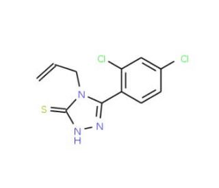 4-Allyl-5-(2,4-dichlorophenyl)-4H-1,2,4-triazole-3-thiol - chemical structure image