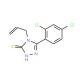 4-Allyl-5-(2,4-dichlorophenyl)-4H-1,2,4-triazole-3-thiol - chemical structure image