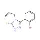 4-Allyl-5-(2-bromo-phenyl)-2,4-dihydro-[1,2,4]triazole-3-thione - chemical structure image