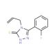 4-Allyl-5-(2-fluoro-phenyl)-4H-[1,2,4]triazole-3-thiol - chemical structure image