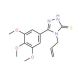 4-Allyl-5-(3,4,5-trimethoxyphenyl)-4H-1,2,4-triazole-3-thiol - chemical structure image