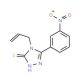 4-allyl-5-(3-nitrophenyl)-4H-1,2,4-triazole-3-thiol (CAS 17050-61-2) - chemical structure image