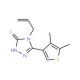 4-Allyl-5-(4,5-dimethylthien-3-yl)-4H-1,2,4-triazole-3-thiol - chemical structure image