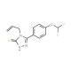 4-Allyl-5-[4-(difluoromethoxy)phenyl]-4H-1,2,4-triazole-3-thiol - chemical structure image