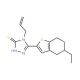 4-allyl-5-(5-ethyl-4,5,6,7-tetrahydro-1-benzothien-2-yl)-4H-1,2,4-triazole-3-thiol - chemical structure image
