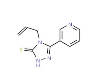 4-Allyl-5-pyridin-3-yl-4H-[1,2,4]triazole-3-thiol - chemical structure image