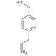 4-Allylanisole (CAS 140-67-0) - chemical structure image
