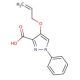 4-(allyloxy)-1-phenyl-1H-pyrazole-3-carboxylic acid - chemical structure image