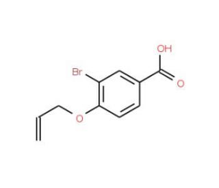 4-(Allyloxy)-3-bromobenzoic acid - chemical structure image