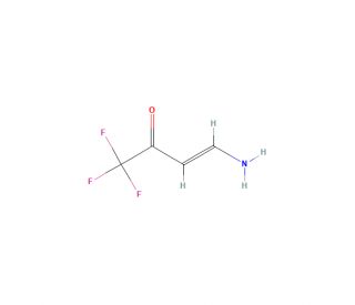 4-Amino-1,1,1-trifluorobut-3-en-2-one (CAS 184848-89-3) - chemical structure image