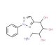4-amino-1-(2-phenyl-2H-1,2,3-triazol-4-yl)butane-1,2,3-triol - chemical structure image