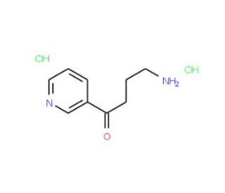 4-Amino-1-(3-pyridinyl)-1-butanone Dihydrochloride - chemical structure image
