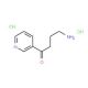 4-Amino-1-(3-pyridinyl)-1-butanone Dihydrochloride - chemical structure image