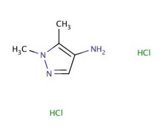 4-Amino-1,5-dimethylpyrazole Dihydrochloride - chemical structure image