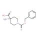 4-Amino-1-Cbz-isonipecotic acid (CAS 115655-41-9) - chemical structure image