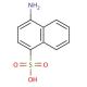 4-Amino-1-naphthalenesulfonic acid (CAS 84-86-6) - chemical structure image