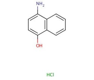 4-Amino-1-naphthol hydrochloride (CAS 5959-56-8) - chemical structure image