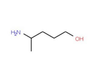 4-Amino-1-pentanol (CAS 927-55-9) - chemical structure image