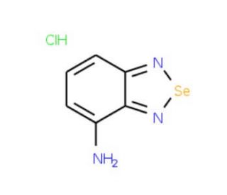 4-amino-2,1,3-benzoselenadiazol hydrochloride - chemical structure image
