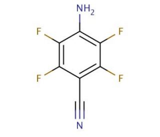 4-Amino-2,3,5,6-tetrafluorobenzonitrile (CAS 17823-38-0) - chemical structure image