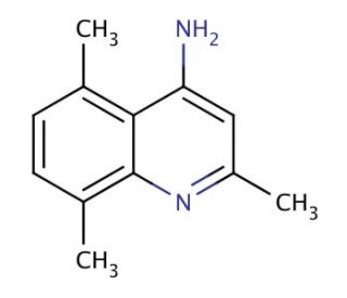 4-Amino-2,5,8-trimethylquinoline (CAS 948292-44-2) - chemical structure image