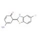 4-Amino-2-(5-chloro-benzooxazol-2-yl)-phenol (CAS 293737-93-6) - chemical structure image