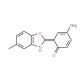4-Amino-2-(5-methyl-benzooxazol-2-yl)-phenol (CAS 313527-66-1) - chemical structure image
