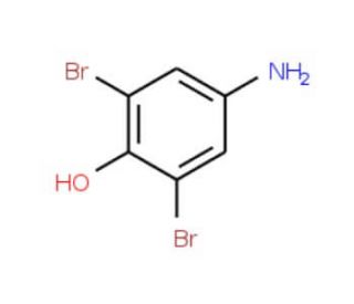 4-Amino-2,6-dibromophenol (CAS 609-21-2) - chemical structure image