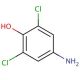 4-Amino-2,6-dichlorophenol (CAS 5930-28-9) - chemical structure image