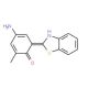 4-Amino-2-benzothiazol-2-yl-6-methyl-phenol - chemical structure image