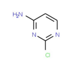 4-Amino-2-chloropyrimidine (CAS 7461-50-9) - chemical structure image