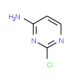 4-Amino-2-chloropyrimidine (CAS 7461-50-9) - chemical structure image