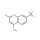 4-Amino-2-methyl-7-(trifluoromethyl)quinoline (CAS 917562-00-6) - chemical structure image